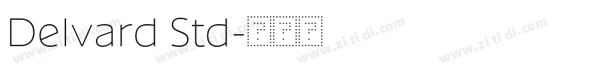Delvard Std字体转换 Delvard Std字体转换